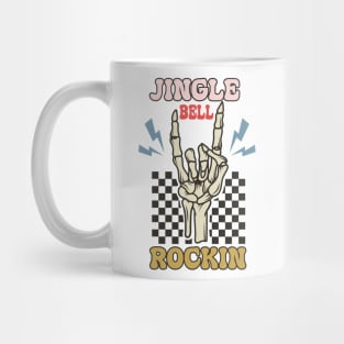 skeleton chistmas, jingle bell rockin Mug